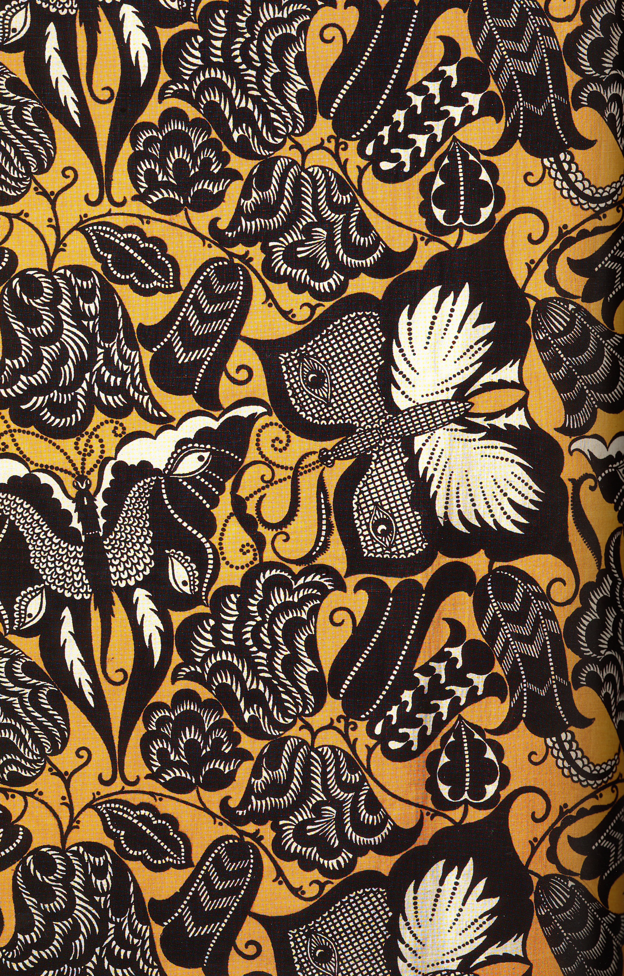 Dagobert Peche—Schwalbenschwantz, fabric, 1911/13